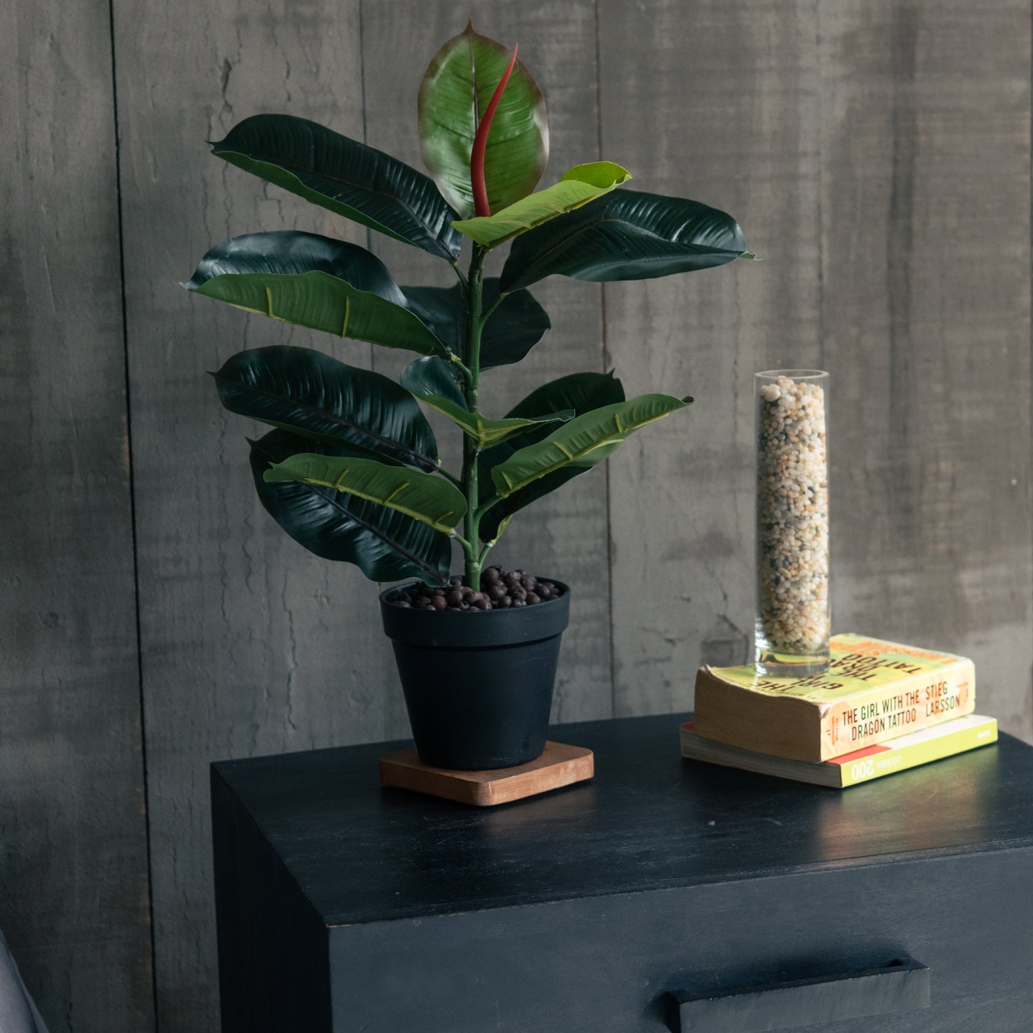 Ficus Elástica / Gomero artificial de 45 cm