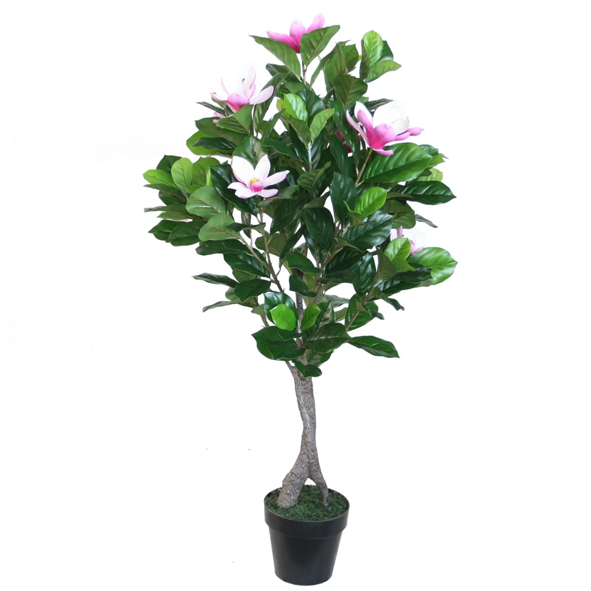 Árbol Artificial de Magnolio rosado de 125 cm