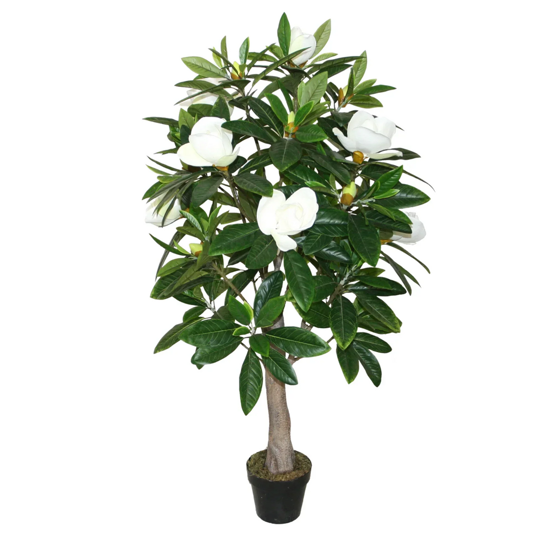 Árbol Artificial de Magnolio blanco de 130 cm
