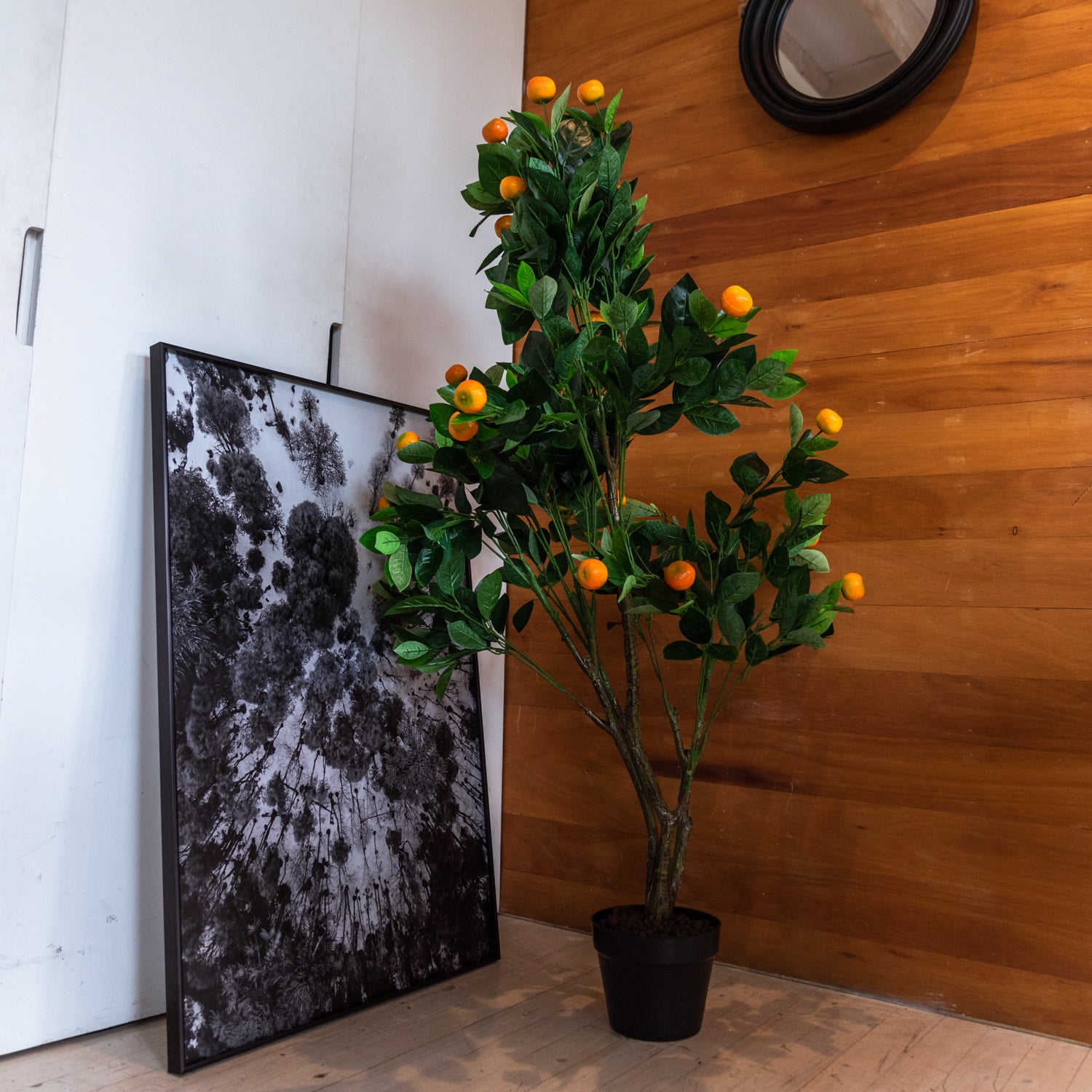Árbol Artificial de Naranjo de 130 cm