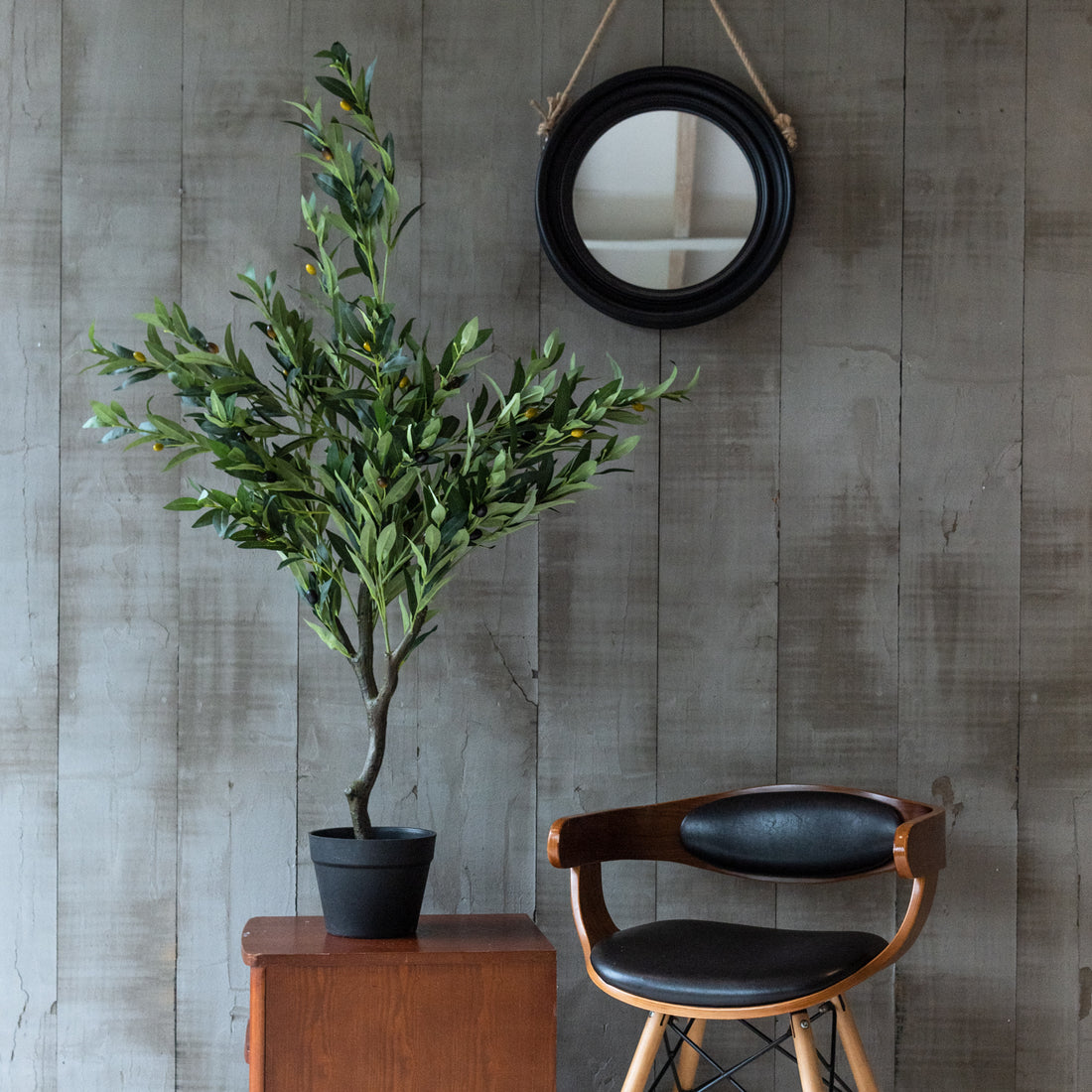 Árbol Artificial de Olivo de 125 cm