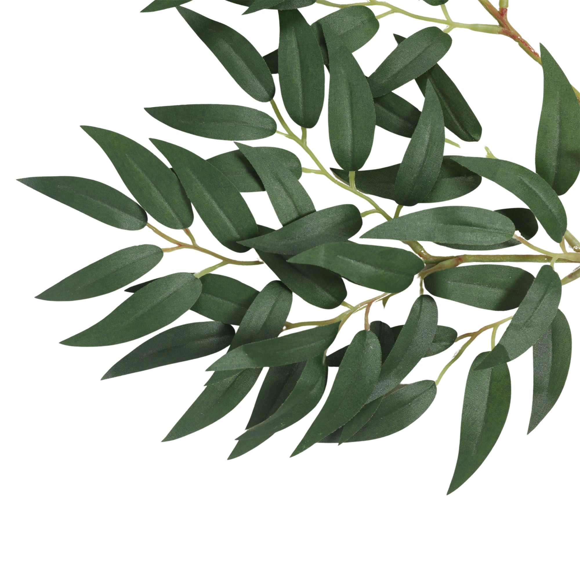 Ficus Verde, Rama decorativa artificial de 65 cm