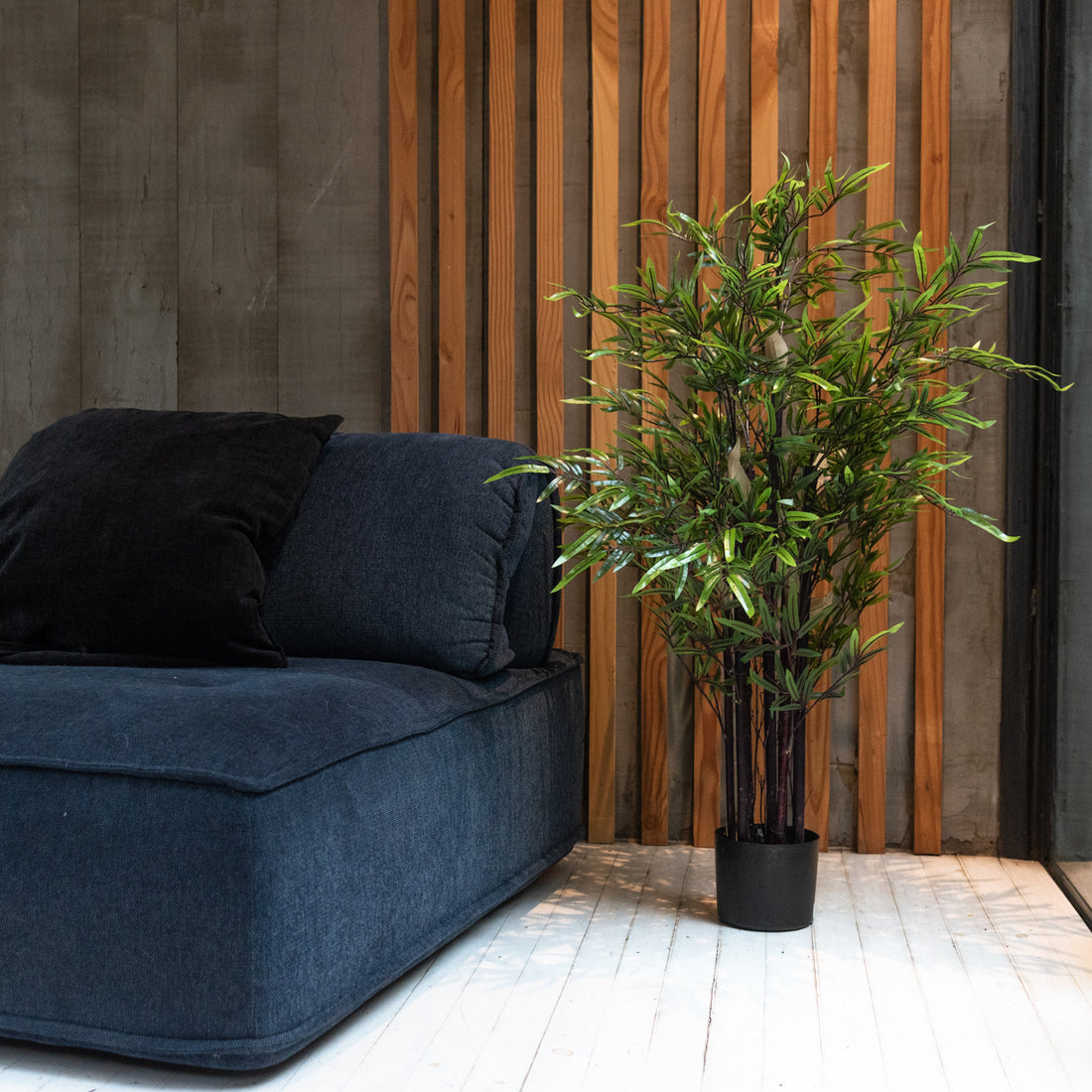 Bamboo Negro Artificial Premium de 120 cm