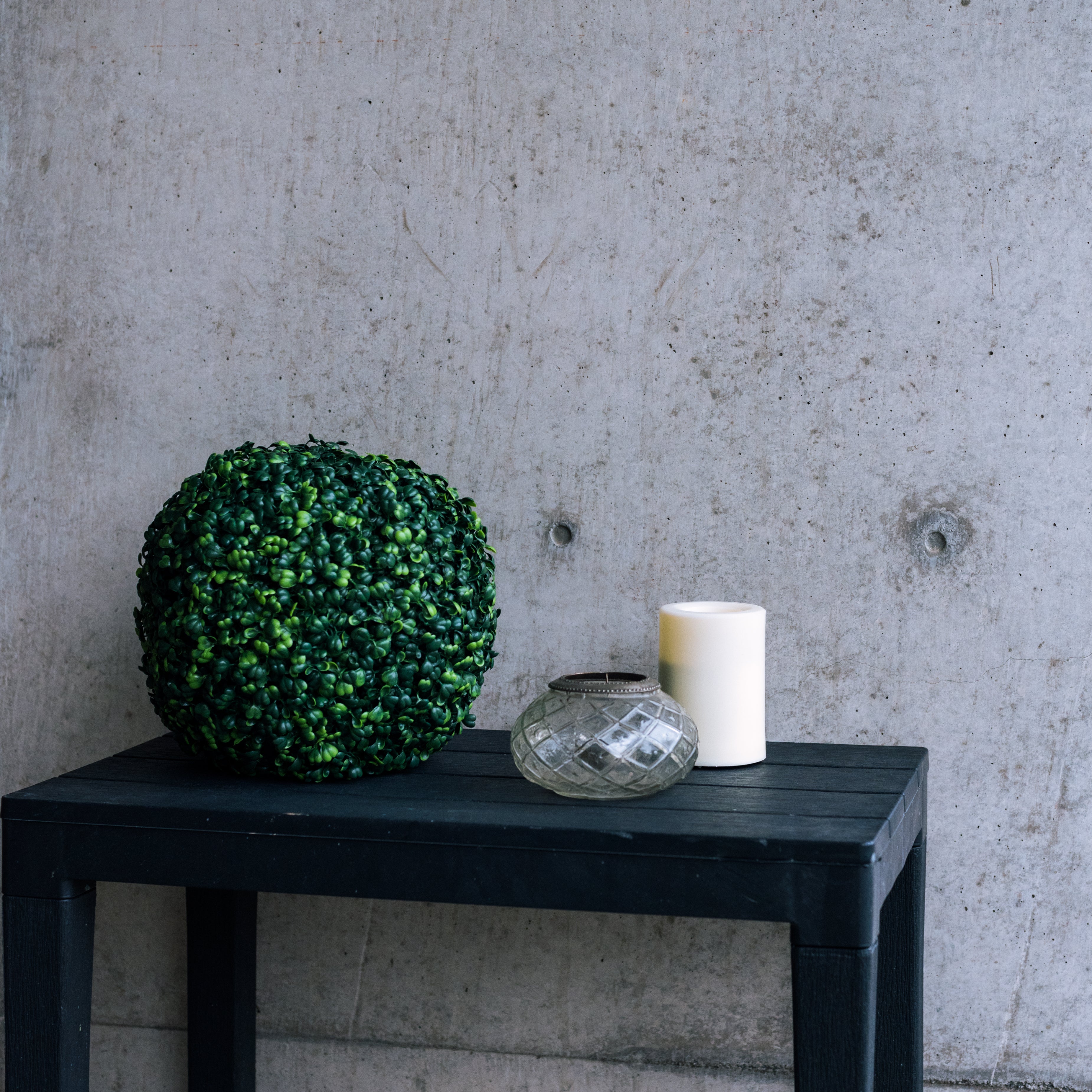 Bola de Pasto Boj artificial Premium de 25 cm. con Protección UV