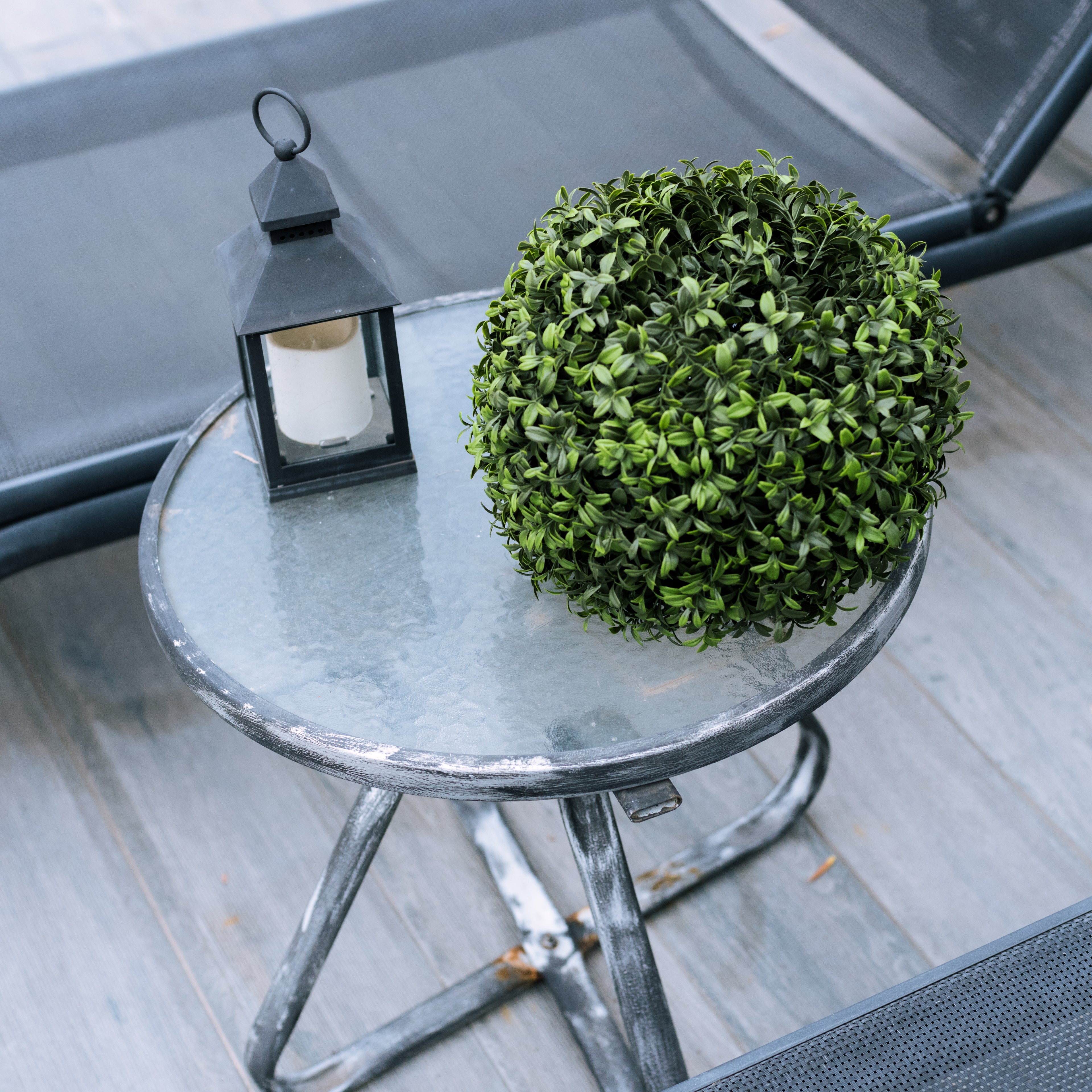 Bola de Pasto Buxus artificial Premium de 25 cm. con protección UV