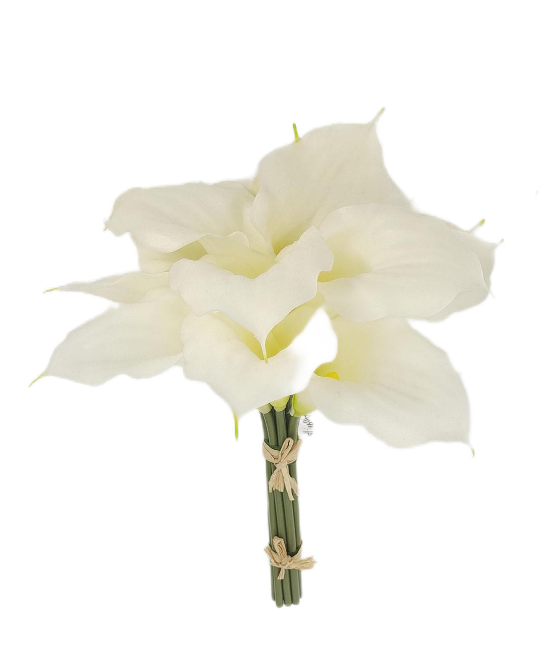 Ramo de calas blancas artificiales de 32 cm