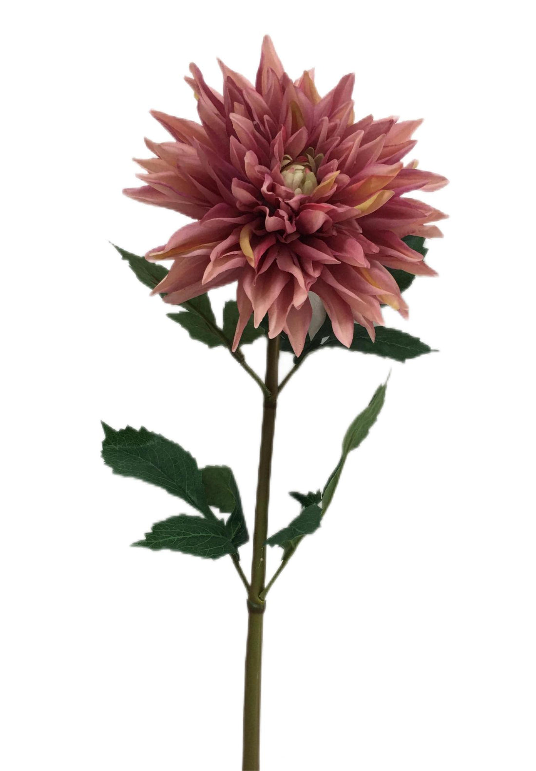 Flor de Crisantemo artificial color rosado de 74 cm