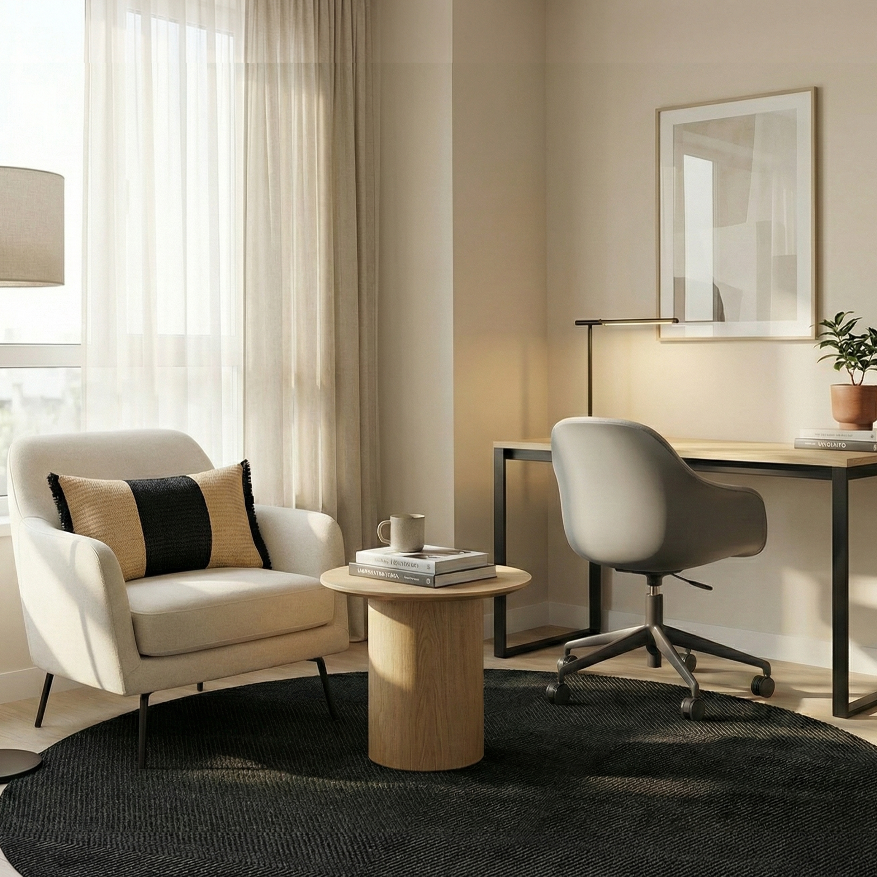 Alfombra Jade de 1.5 mts. de Diámetro