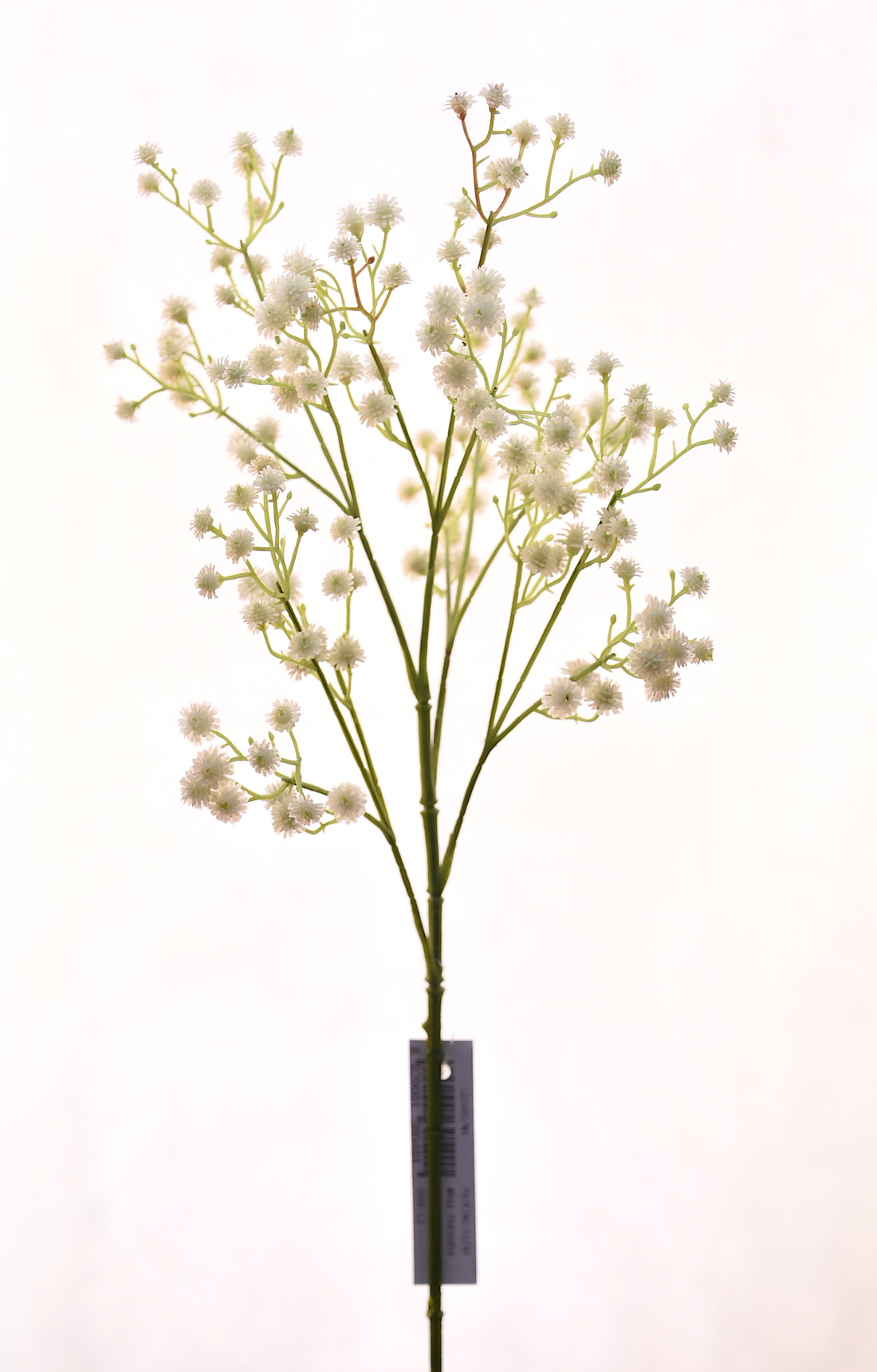 Flores blancas artificiales, rama decorativa de 67 cm