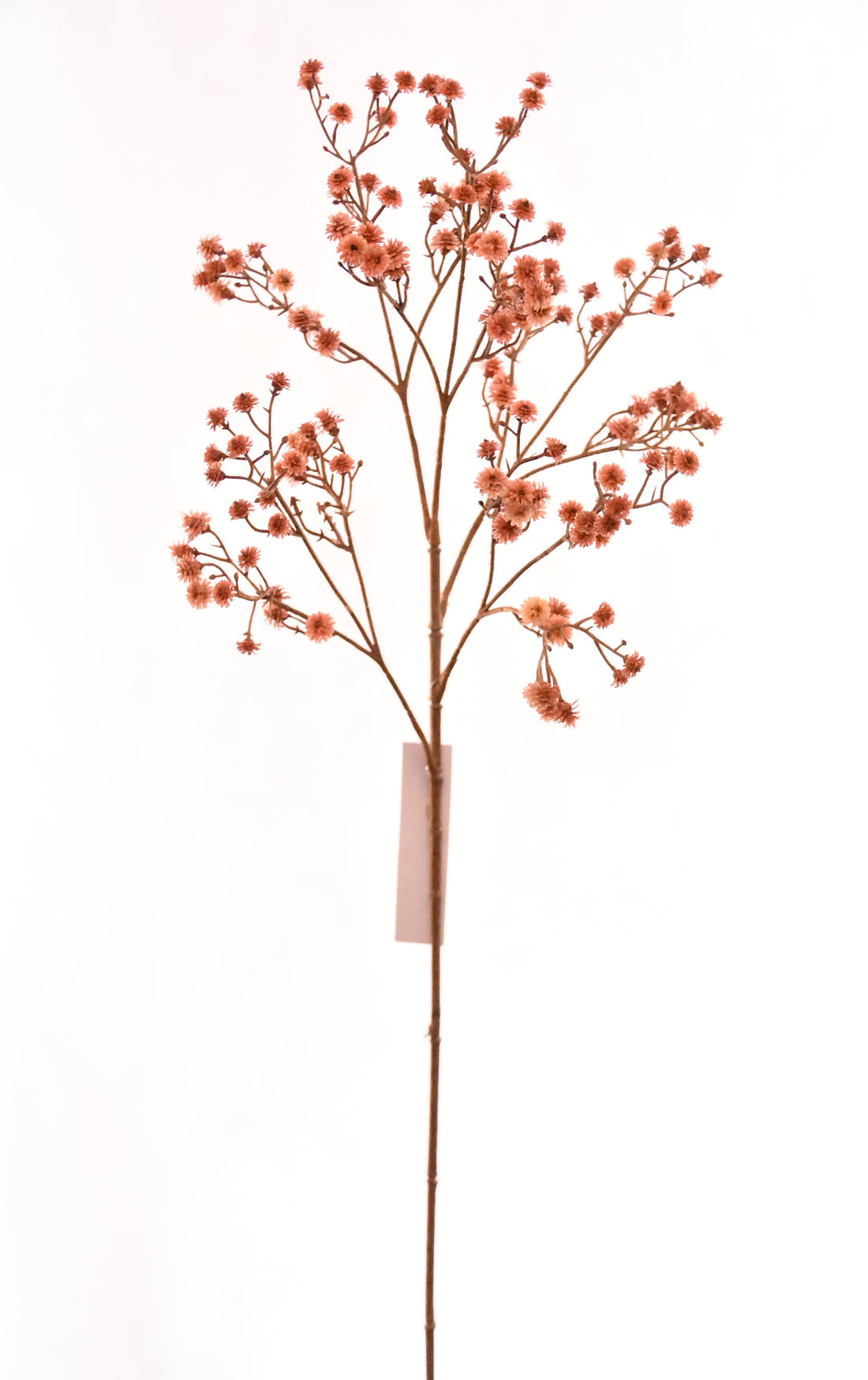 Flores rojas artificiales, rama decorativa de 67 cm