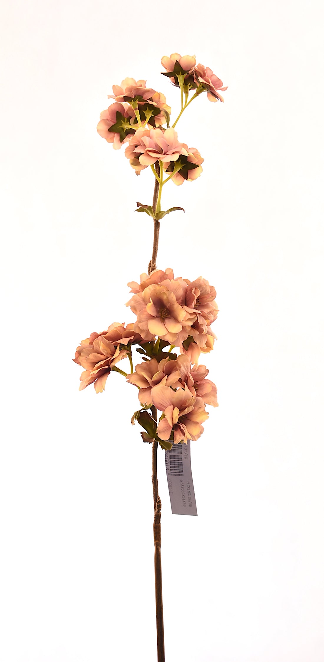 Cerezo Artificial en Flor rosado, rama decorativa de 71 cm