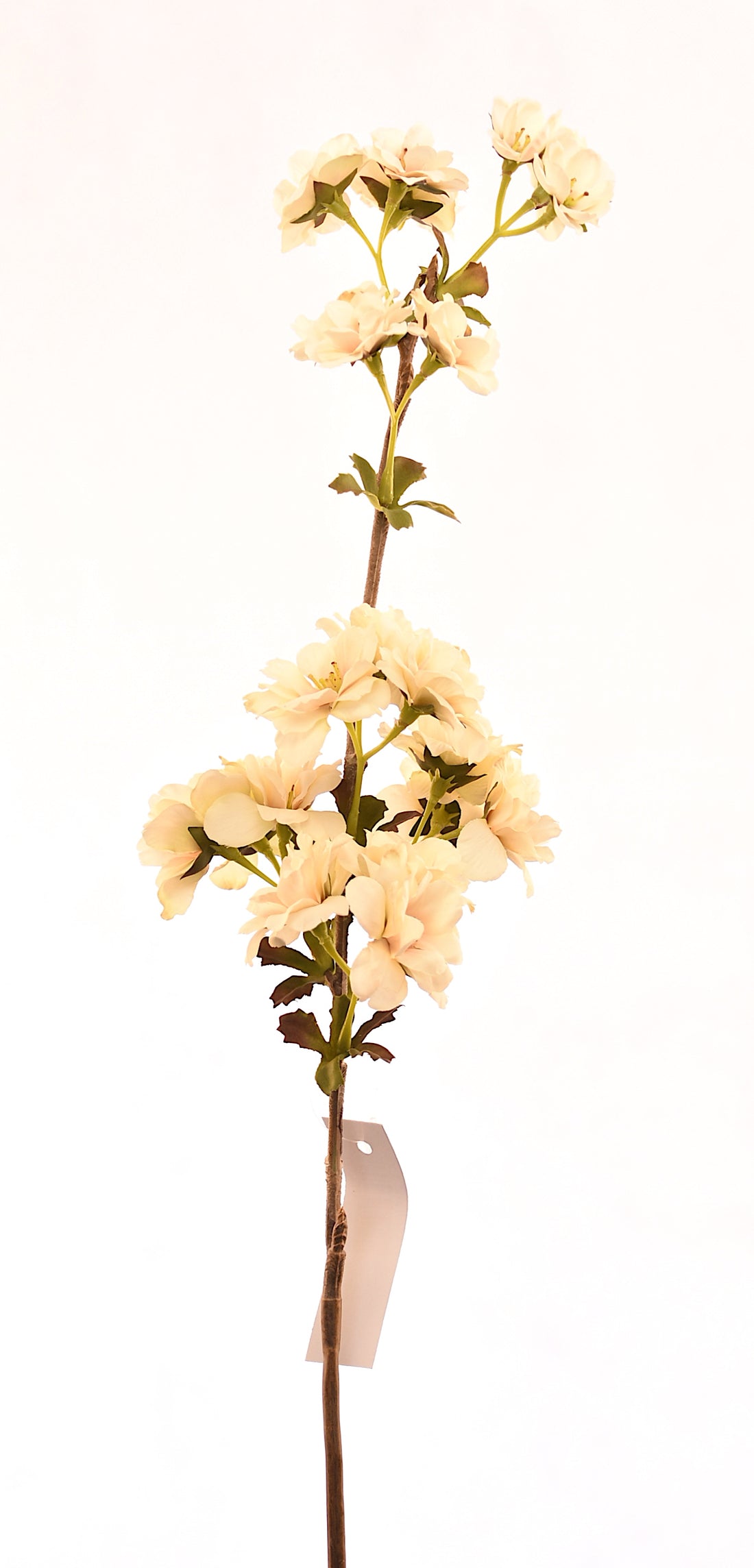 Cerezo Artificial en Flor blanco, rama decorativa de 71 cm