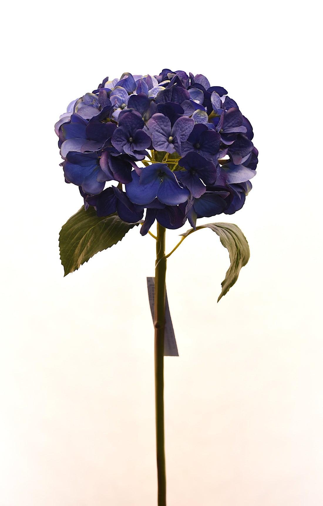 Flor de Hortensia artificial color azul de 52 cm