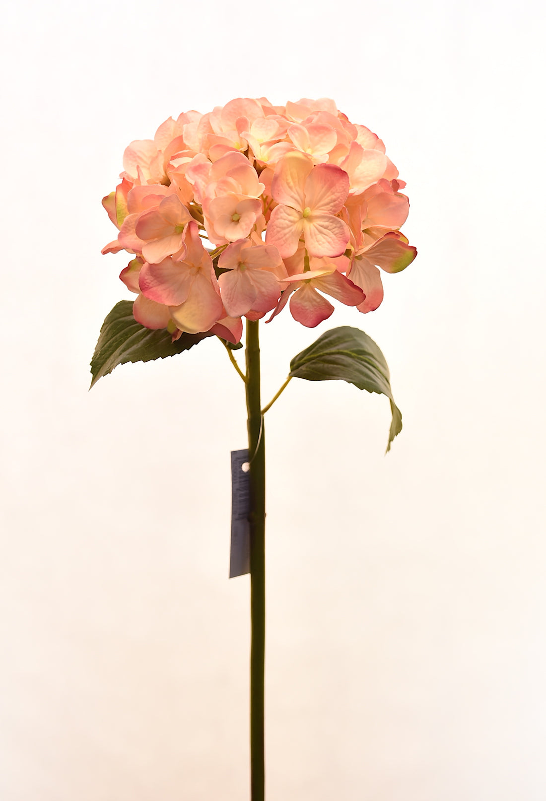 Flor de Hortensia artificial color rosado de 52 cm