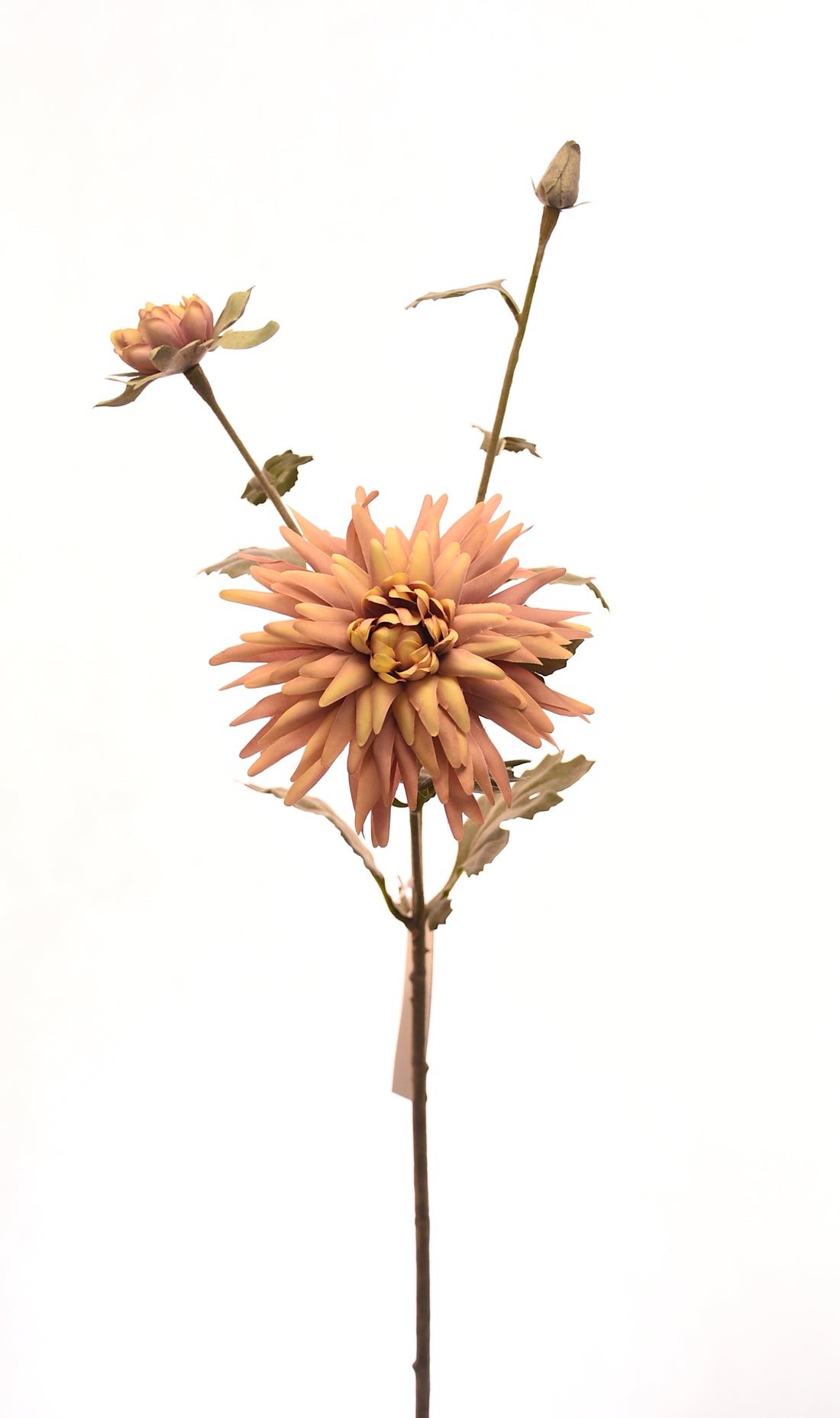 Flor de Crisantemo artificial color rosado de 50 cm