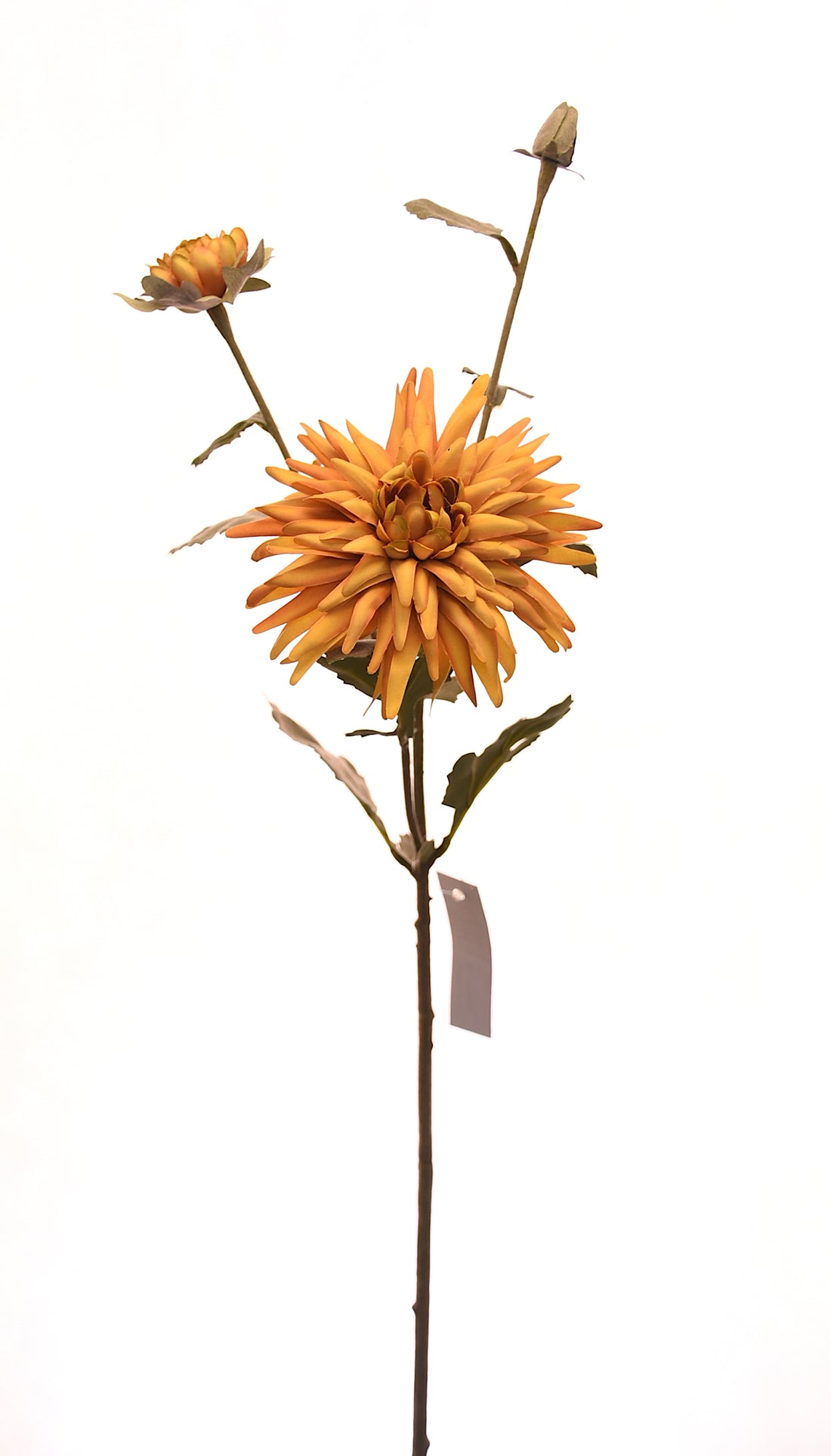 Flor de Crisantemo artificial color crema de 50 cm