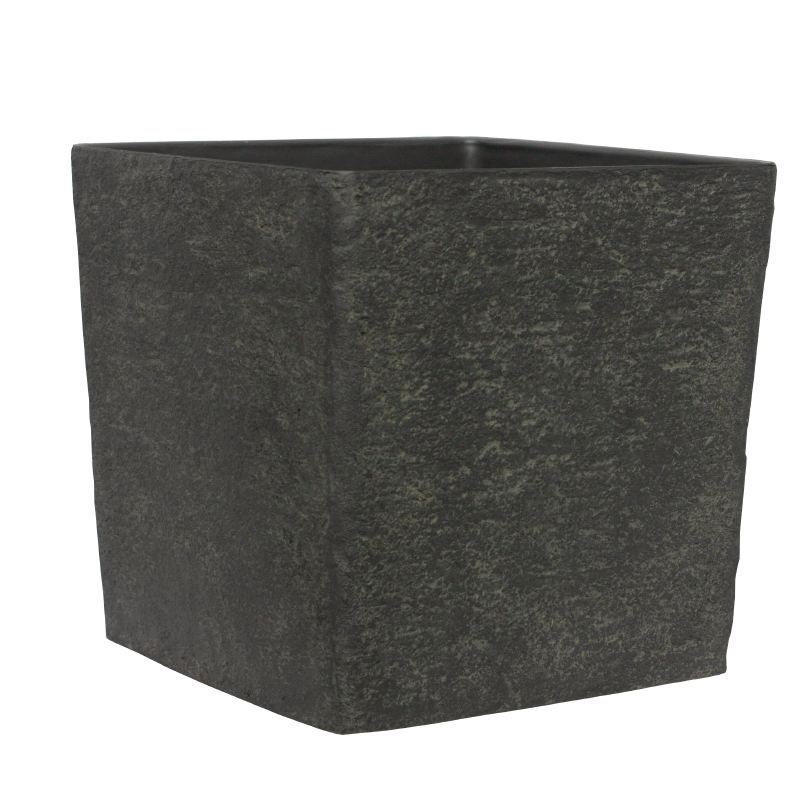 Macetero Cuadrado L Color Negro