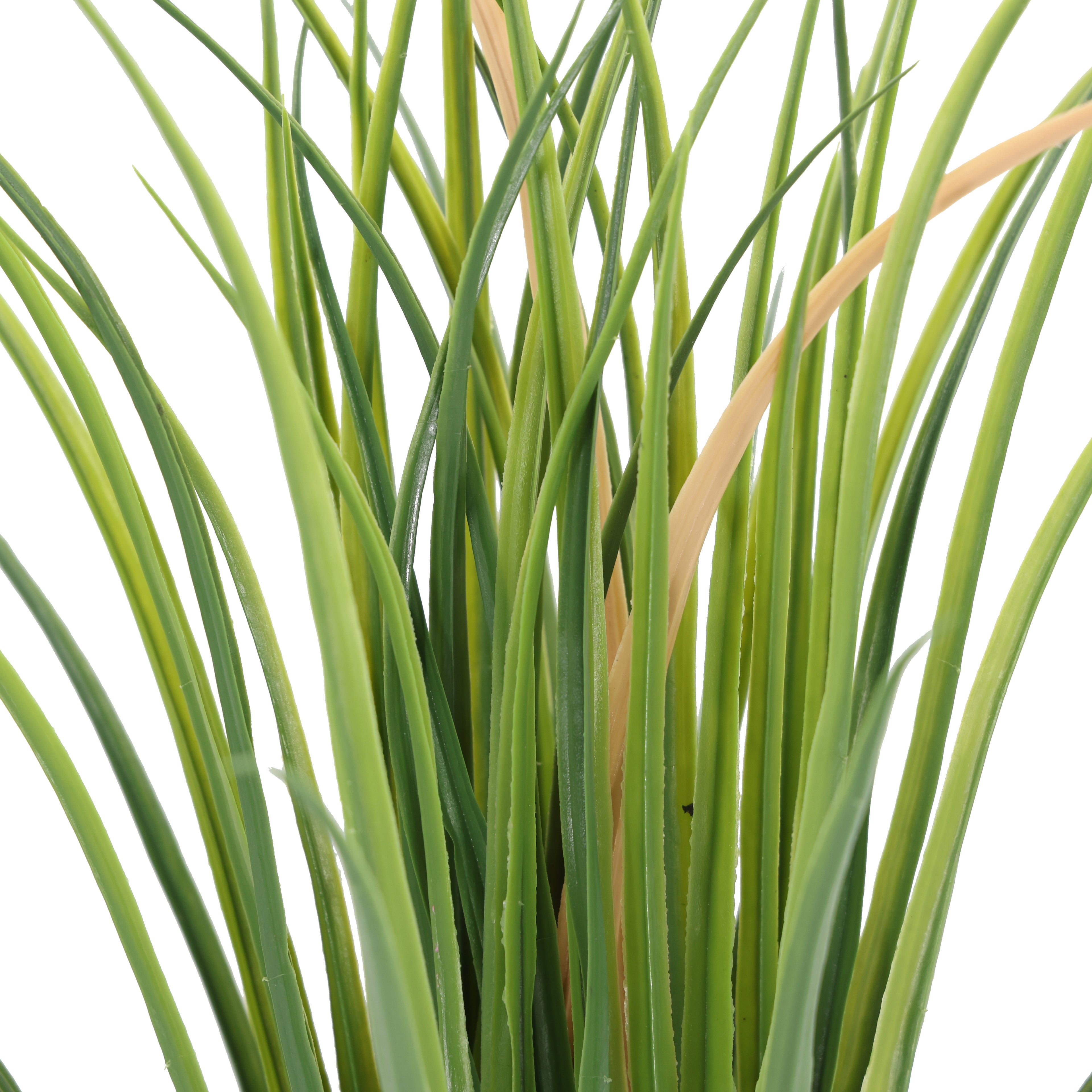 Hierba de caña artificial de lujo de 60 cm. con protección UV en macetero