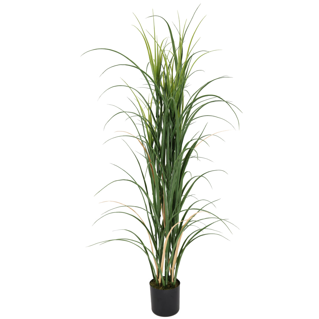 Hierba de caña artificial de lujo de 150 cm, con protección UV