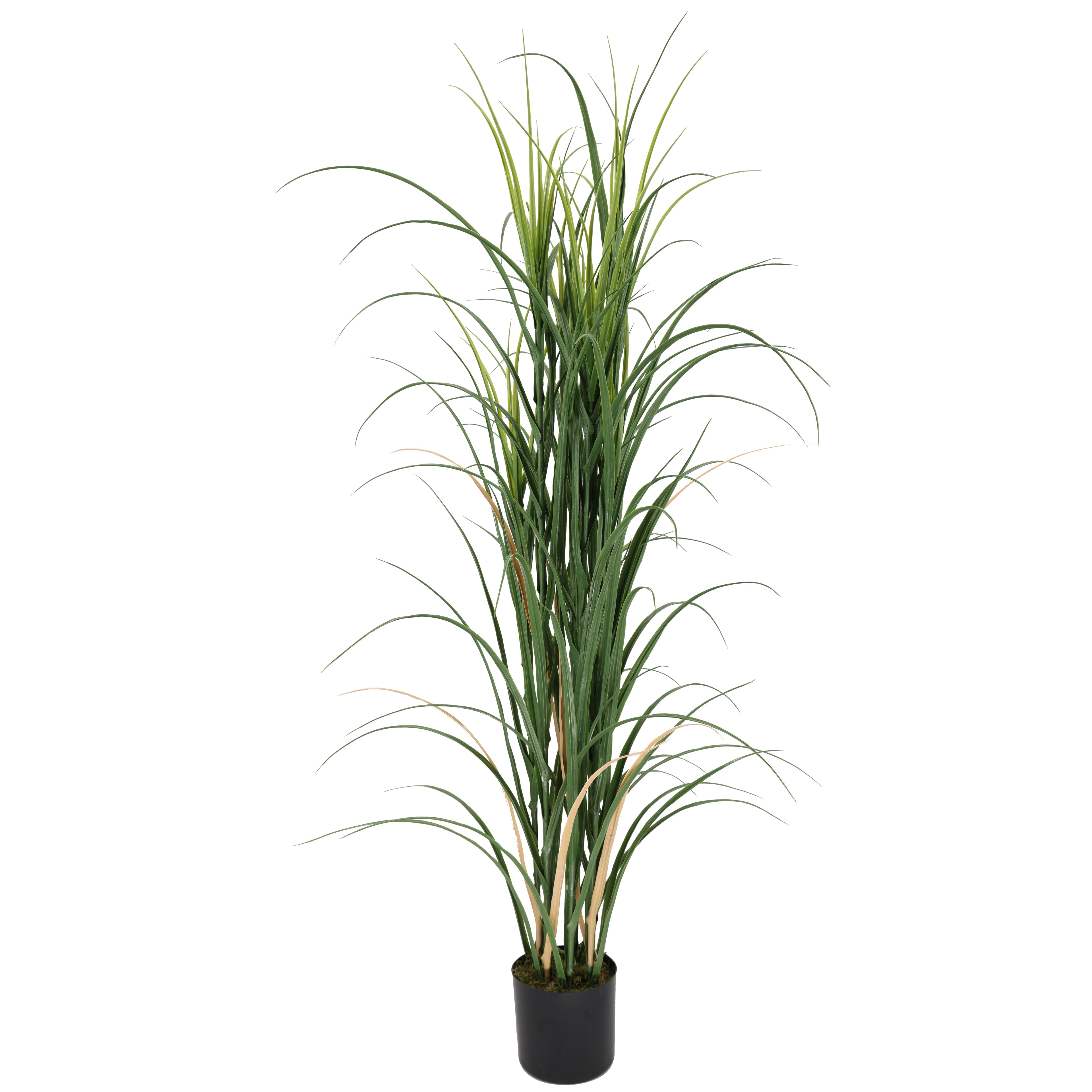 Hierba de caña artificial de lujo de 150 cm, con protección UV