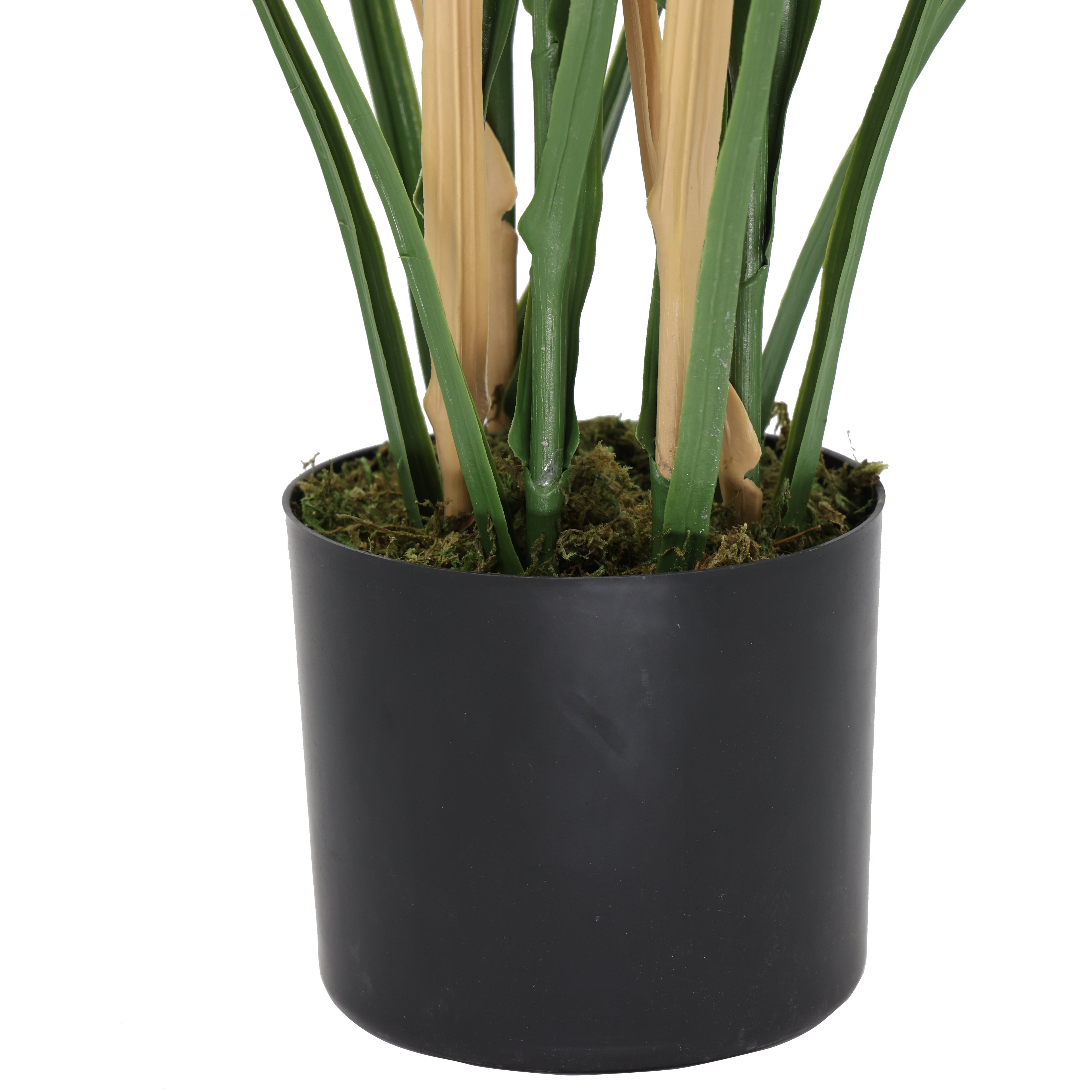 Hierba de caña artificial de lujo de 150 cm, con protección UV