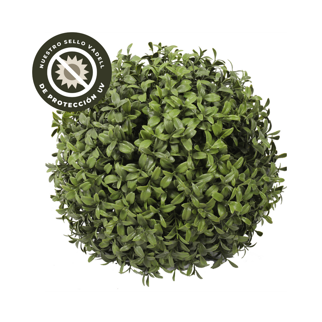 Bola de Pasto Buxus artificial Premium de 25 cm. con protección UV