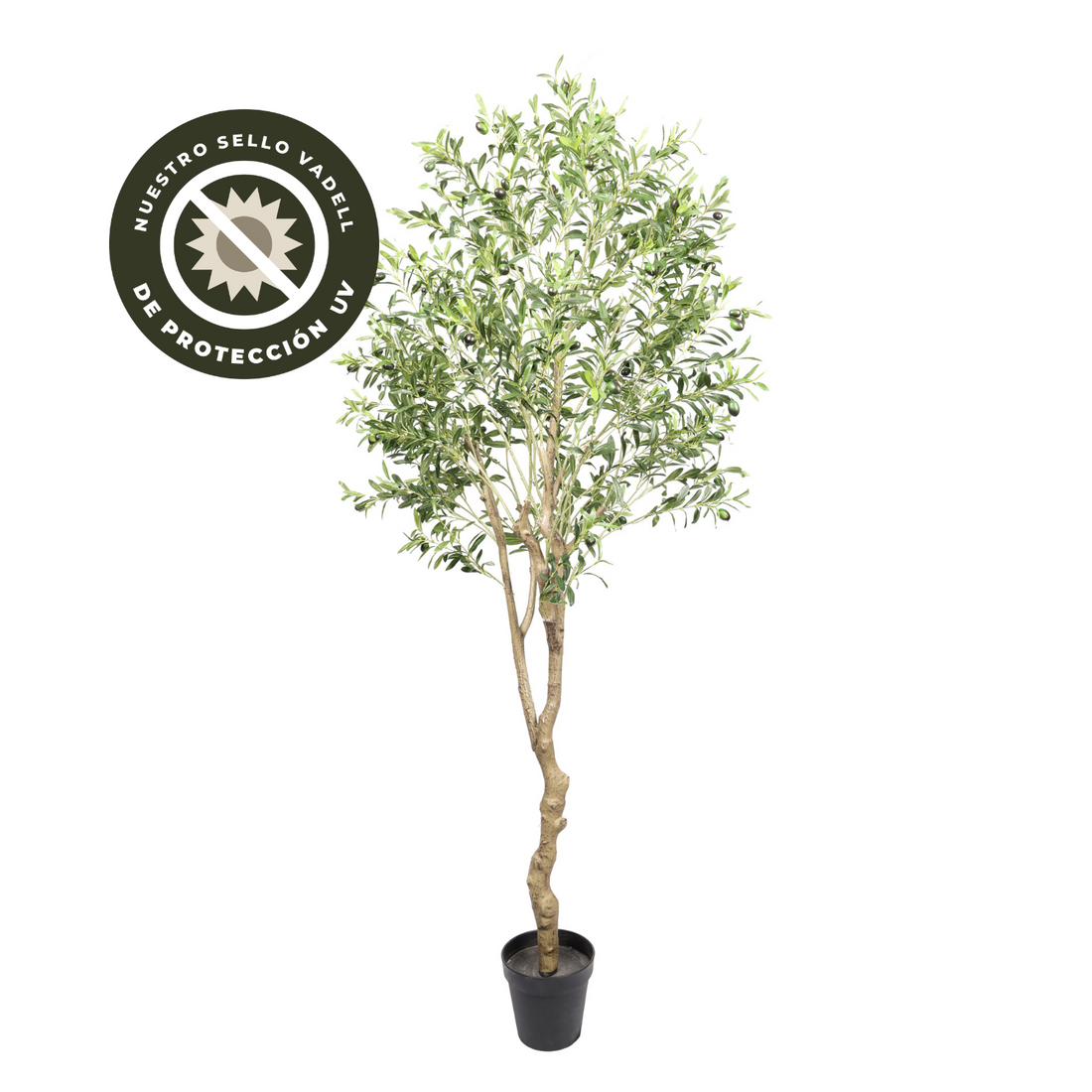 Árbol Artificial de Olivo de 210 cm con protección UV