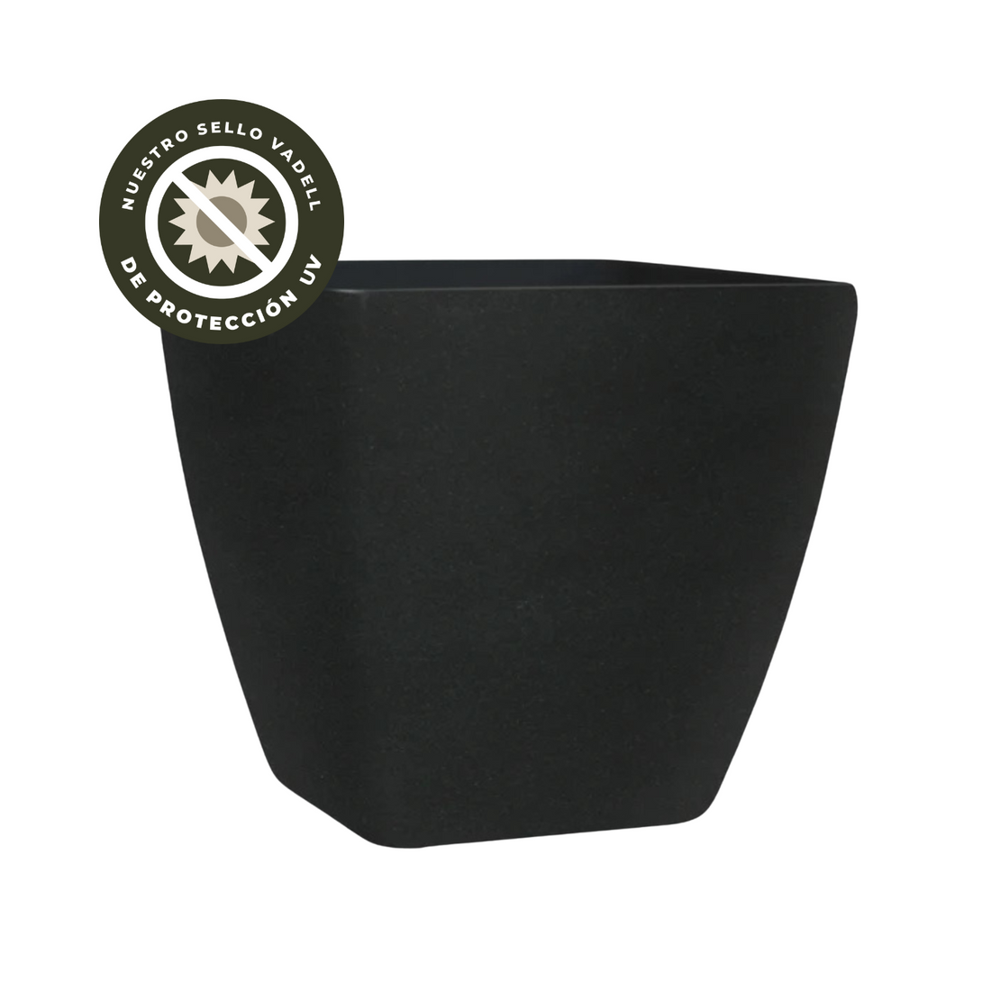 Macetero Trapecio XL Color Negro