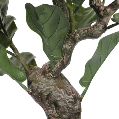 Ficus Lyrata artificial de 150 cm con protección UV
