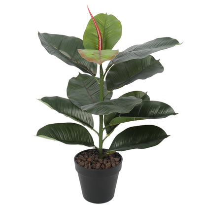 Ficus Elástica / Gomero artificial de 45 cm