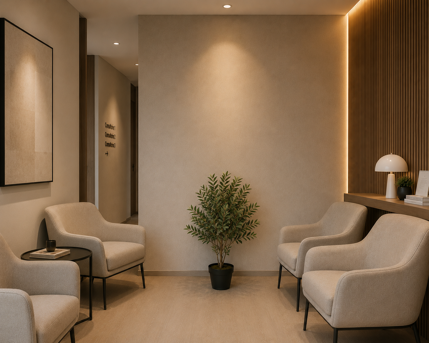 Árbol Artificial de Olivo de 90 cm , con tronco de madera.