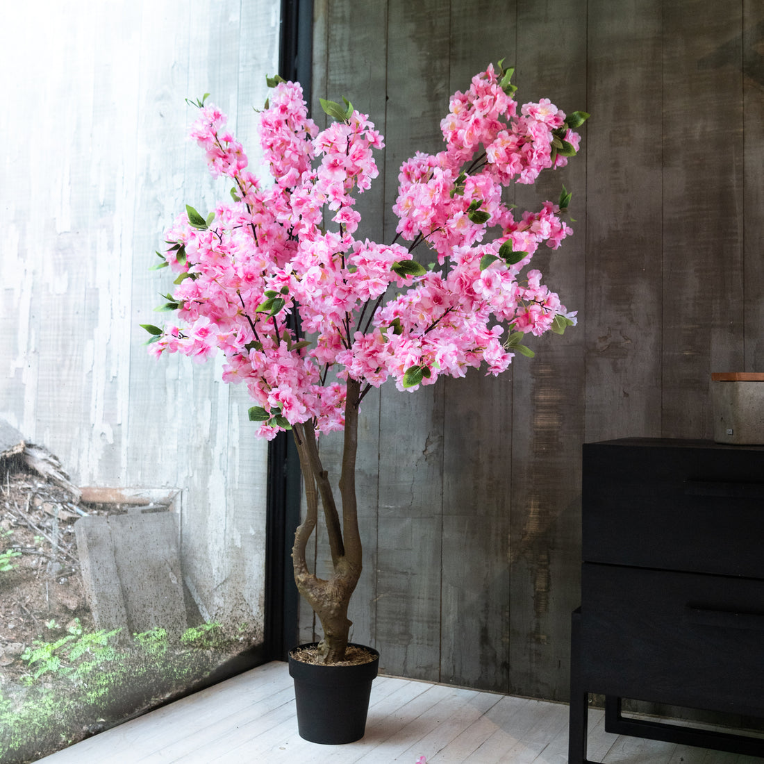 Árbol Artificial de Cerezo en flor rosado de 150 cm