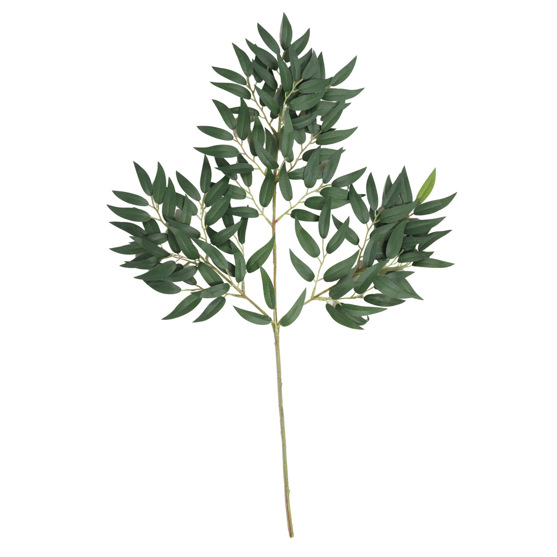 Ficus Verde, Rama decorativa artificial de 65 cm