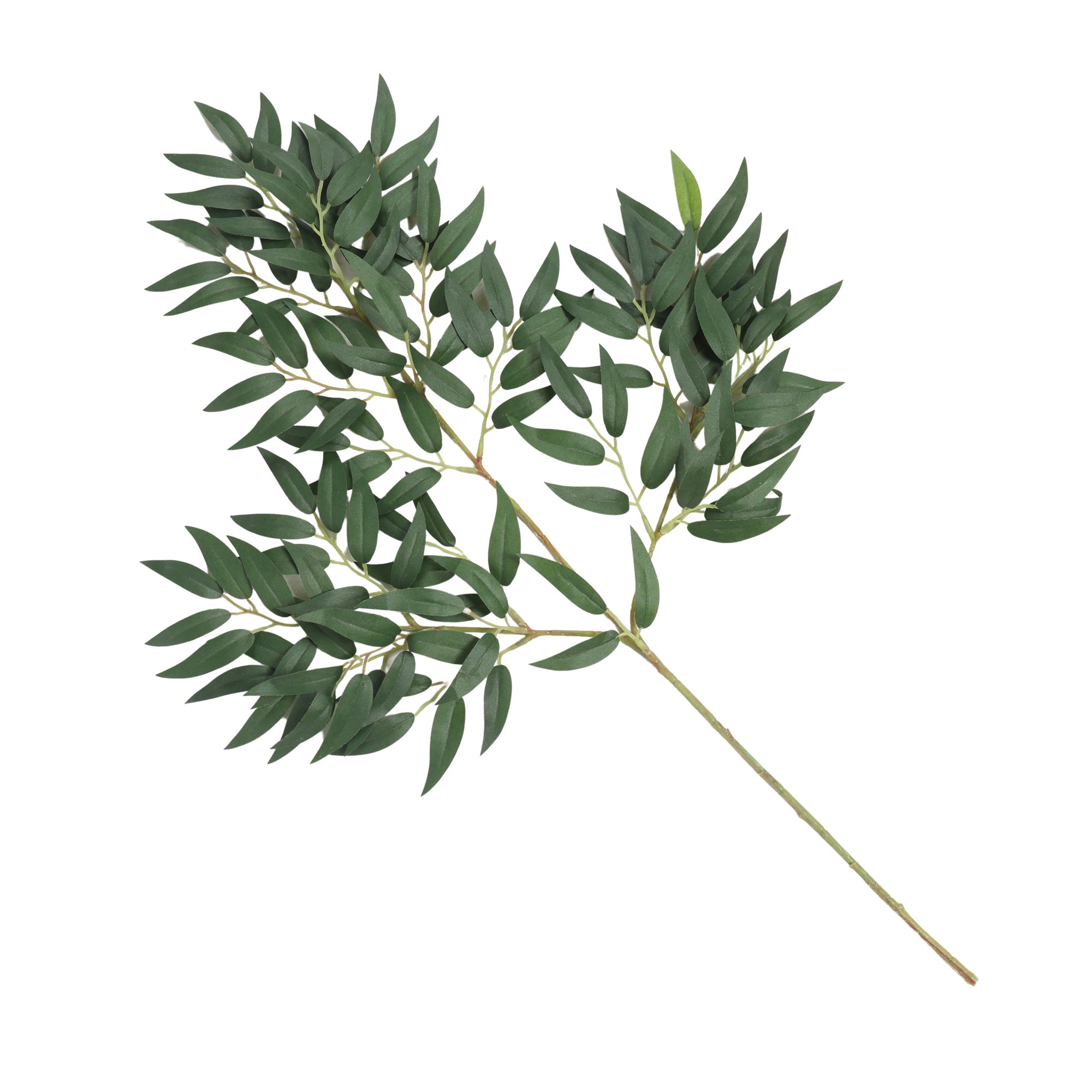 Ficus Verde, Rama decorativa artificial de 65 cm