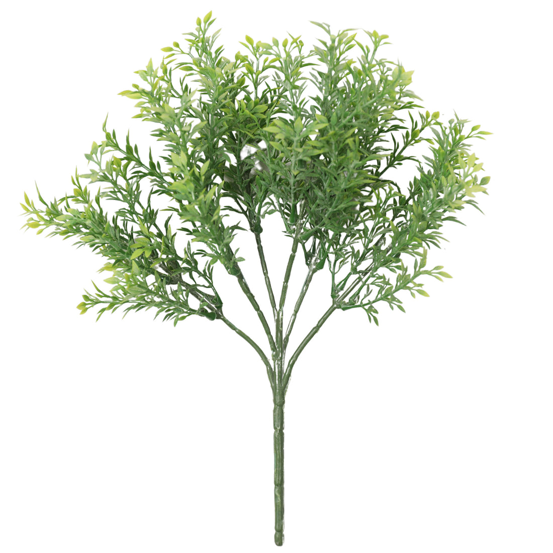 Árbol del té , rama artificial decorativa, hojas verdes de 30 cm con protección UV