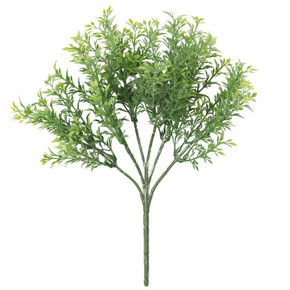 Árbol del té , rama artificial decorativa, hojas verdes de 30 cm con protección UV