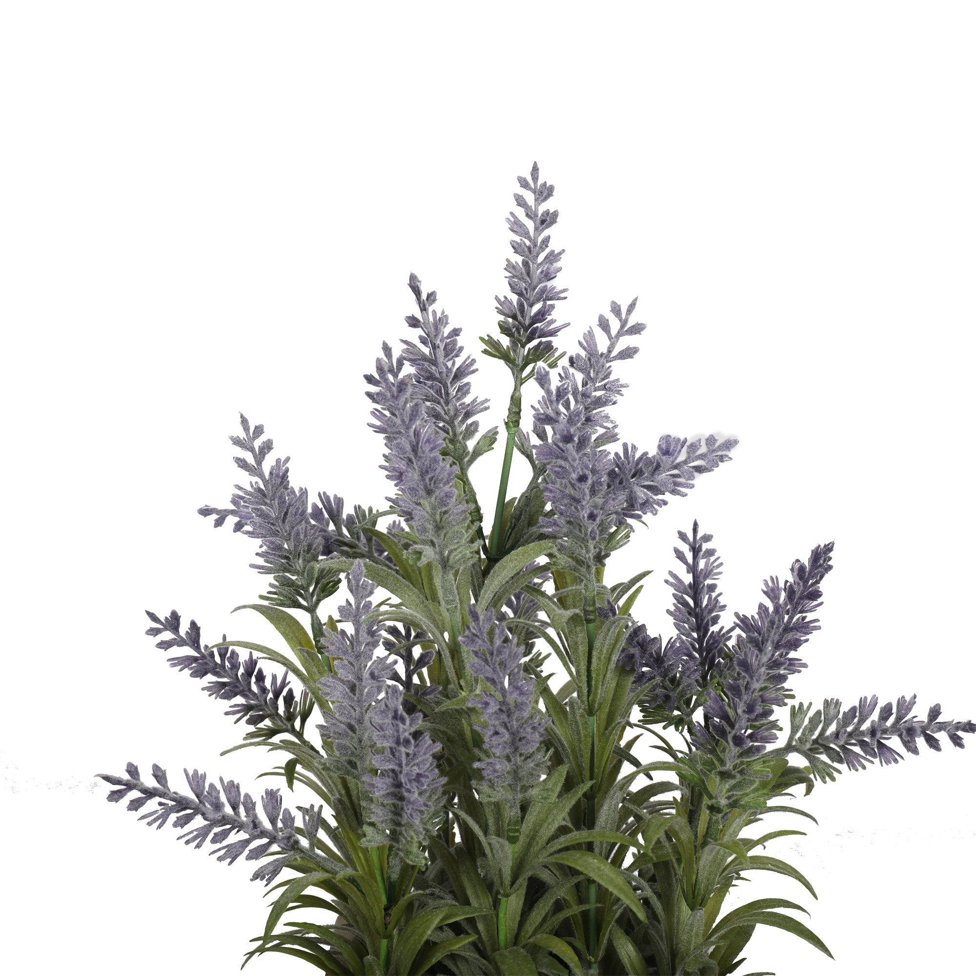 Mini lavanda artificial morada de 36 cm con macetero