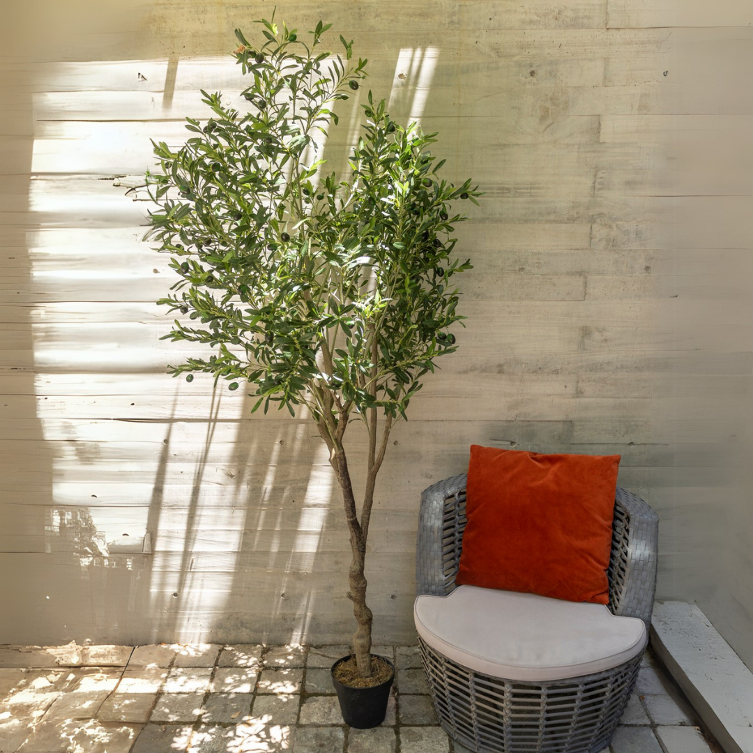 Árbol Artificial de Olivo de 210 cm con protección UV