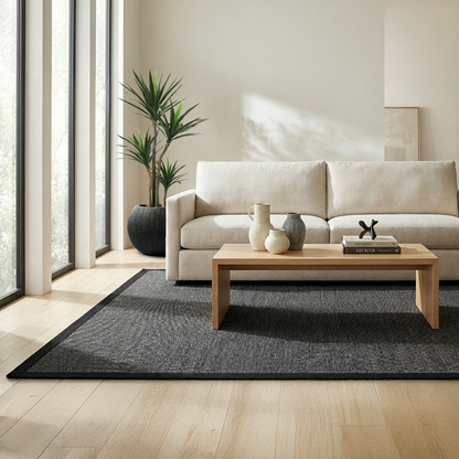 Alfombra Jade Borde Negro