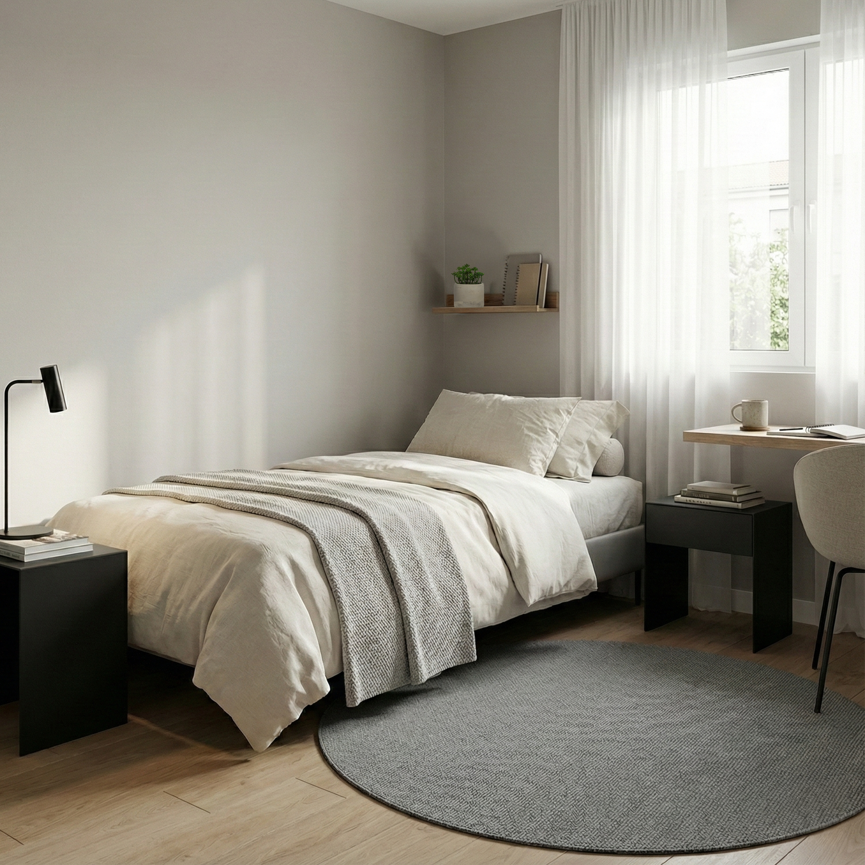 Alfombra Zaire de 1.5 mts. de Diámetro