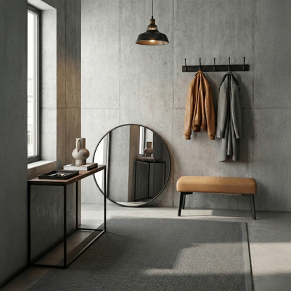 Alfombra Zaire de Borde Gris