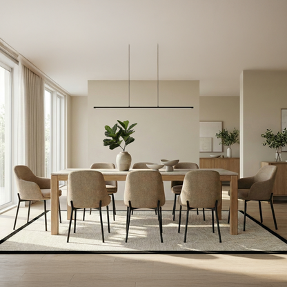 Alfombra Aura de Borde Negro