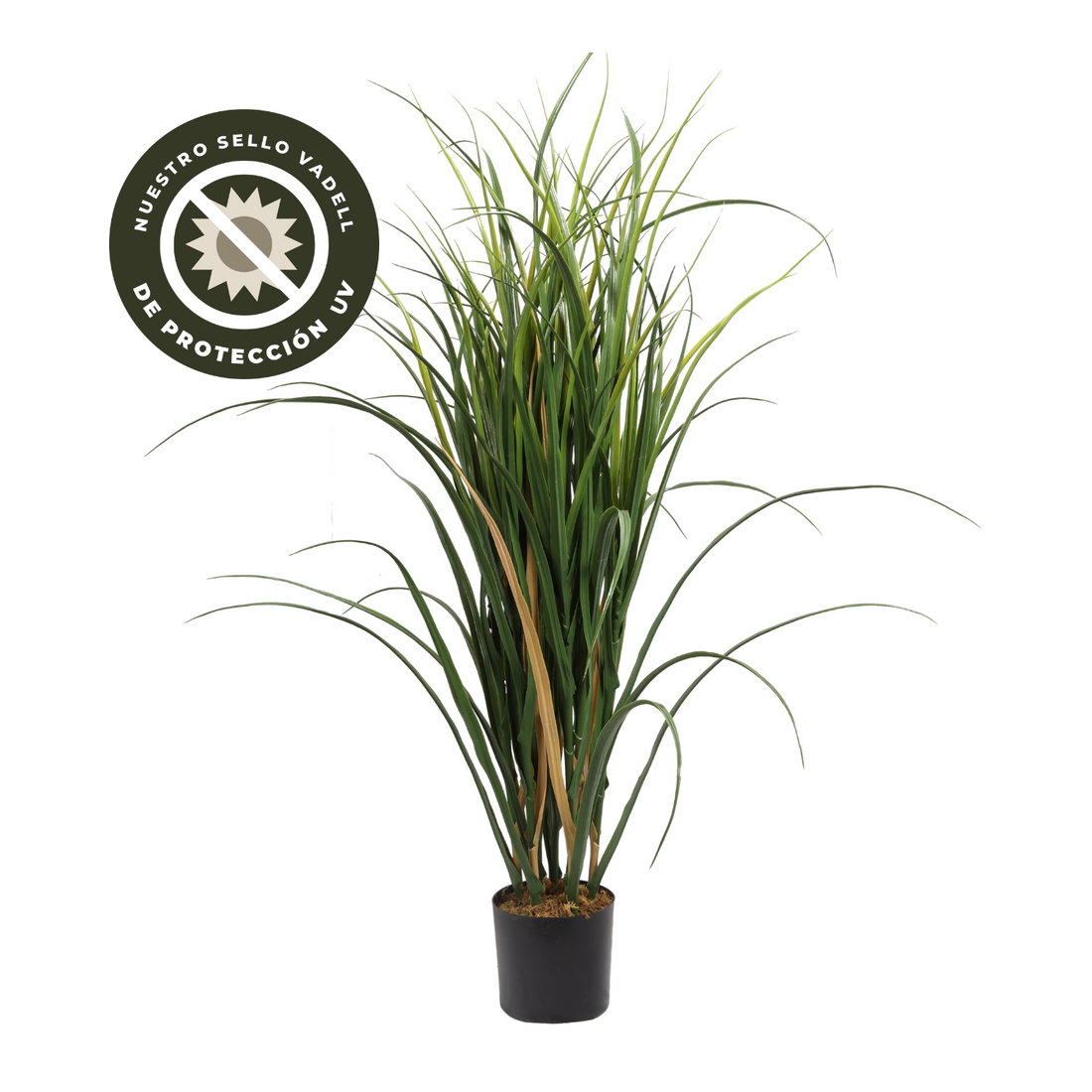 Hierba de caña artificial de lujo de 100 cm. con protección UV