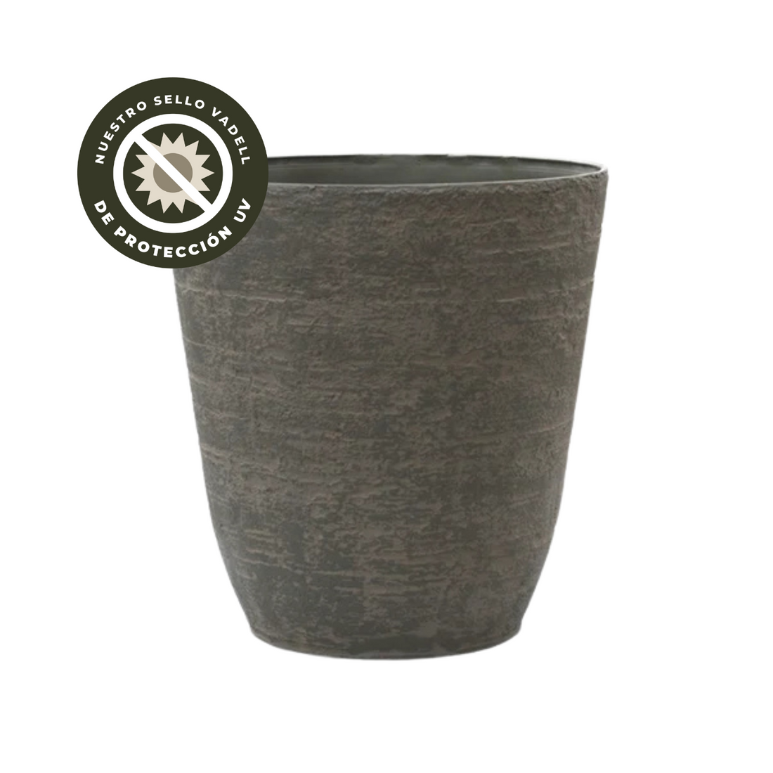 Macetero Ovalado XL Color Café