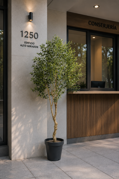 Árbol Artificial de Olivo de 210 cm con protección UV