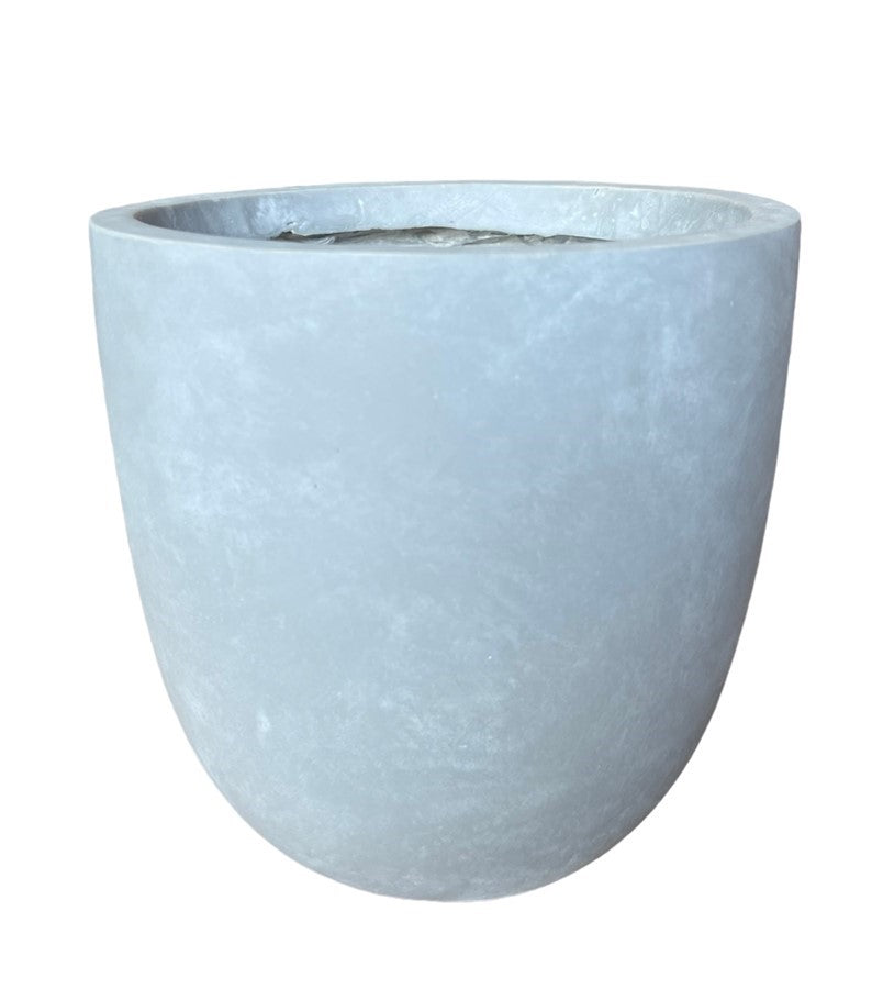 Macetero Ovalado M Color Gris