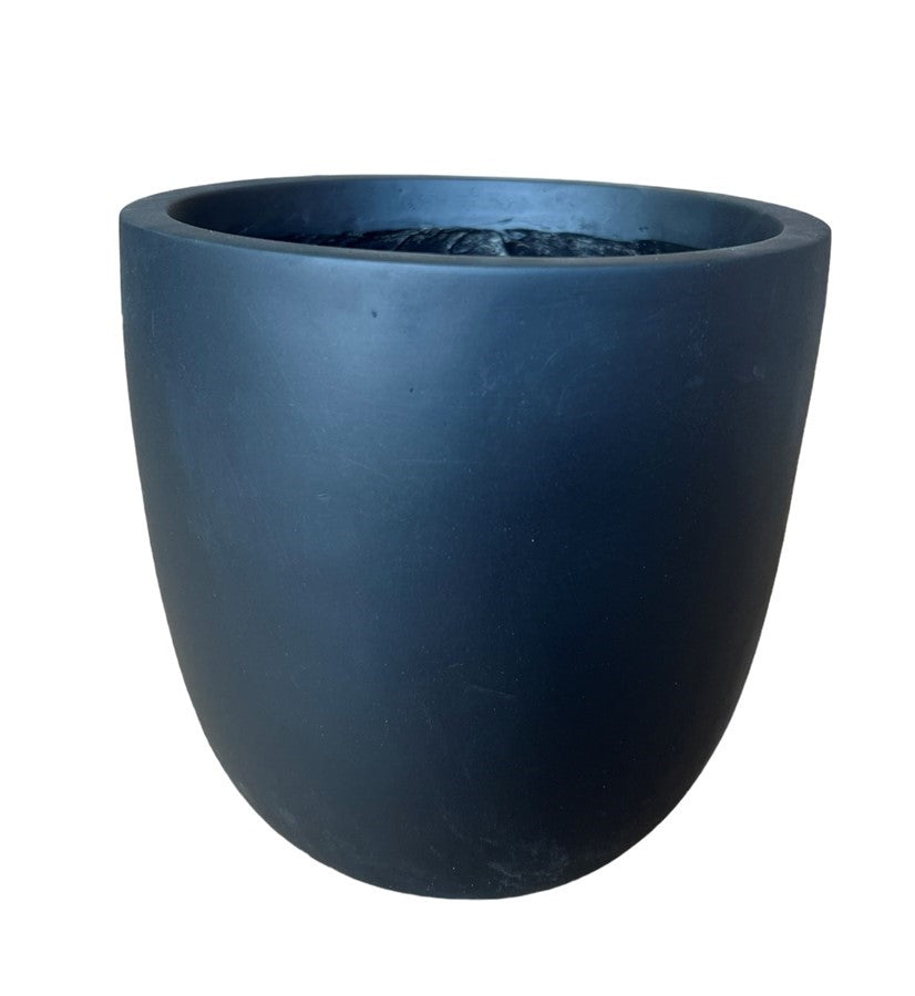 Macetero ovalado XS Color negro