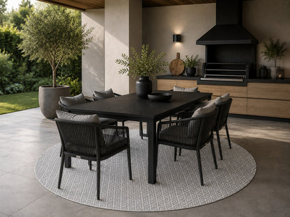 Alfombra Vinilica Trento 1.5 mts diámetro