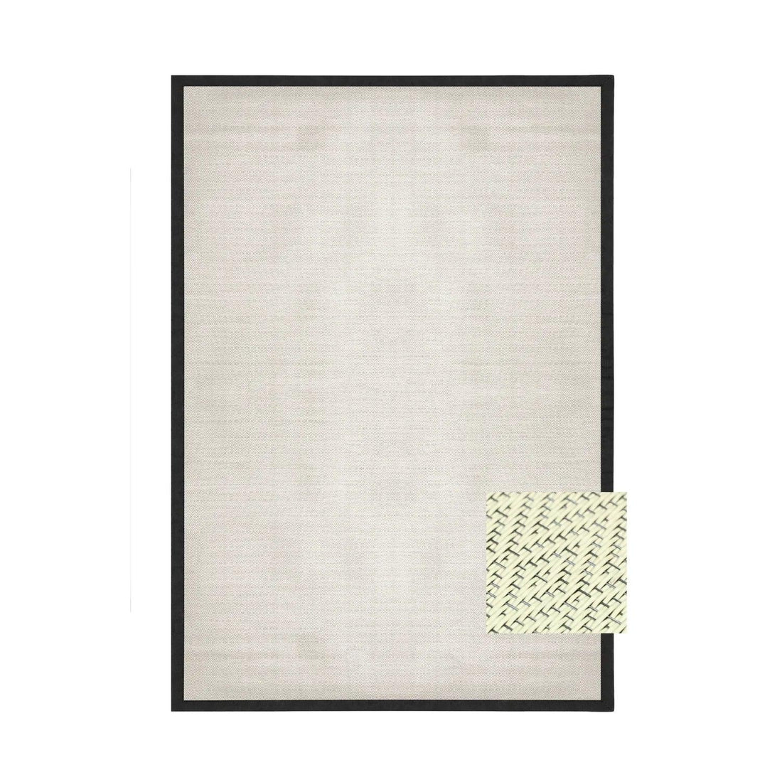 Alfombra Aura de Borde Negro